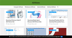 Desktop Screenshot of egydown2day.net